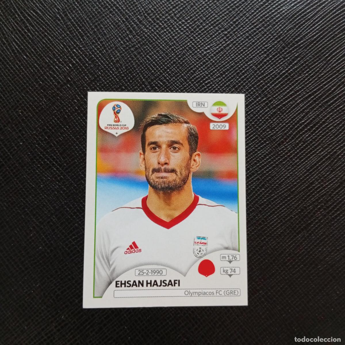 Cromos de f&uacute;tbol: 181 EHSAN HAJSAFI IRAN PANINI MUNDIAL RUSIA 2018 CROMO FUTBOL 18 - SIN PEGAR - CJ2