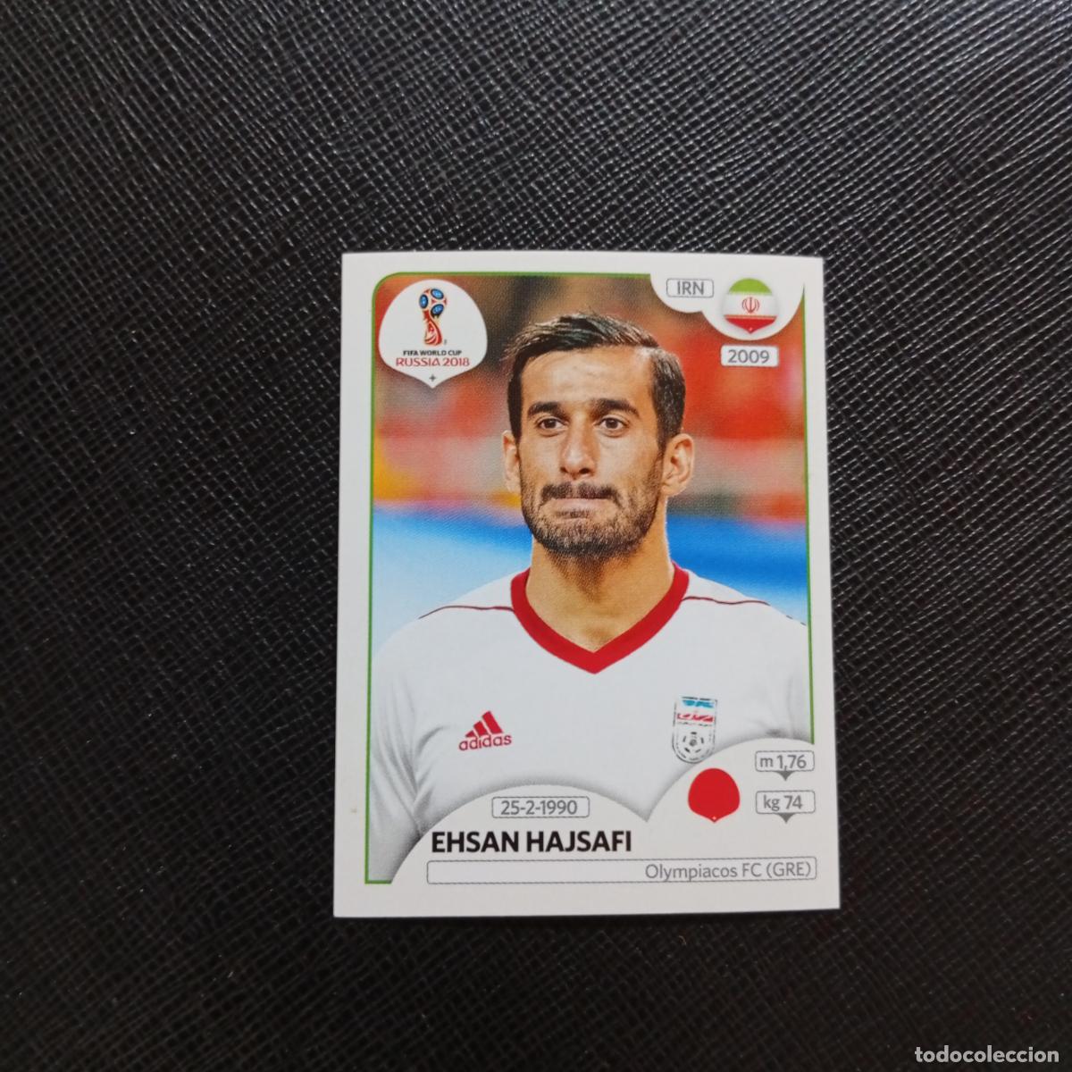 Cromos de f&uacute;tbol: 181 EHSAN HAJSAFI IRAN PANINI MUNDIAL RUSIA 2018 CROMO FUTBOL 18 - SIN PEGAR - CJ2