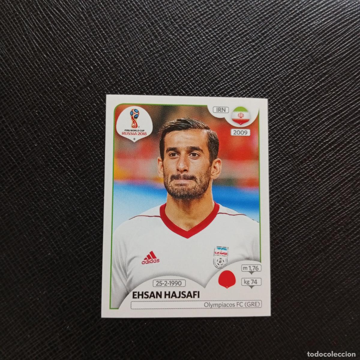 Cromos de f&uacute;tbol: 181 EHSAN HAJSAFI IRAN PANINI MUNDIAL RUSIA 2018 CROMO FUTBOL 18 - SIN PEGAR - CJ2 .