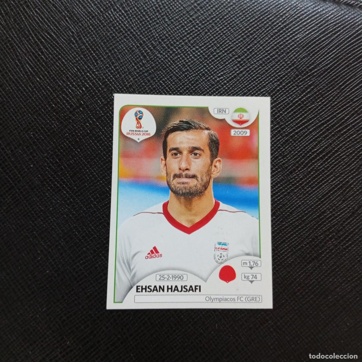Cromos de f&uacute;tbol: 181 EHSAN HAJSAFI IRAN PANINI MUNDIAL RUSIA 2018 CROMO FUTBOL 18 - SIN PEGAR - CJ2 ..
