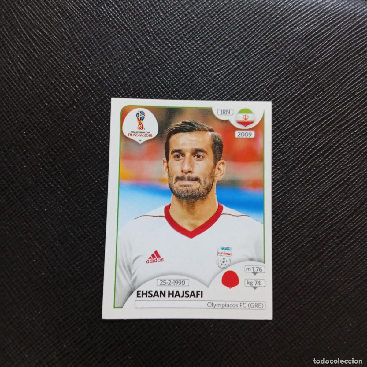 Cromos de f&uacute;tbol: 181 EHSAN HAJSAFI IRAN PANINI MUNDIAL RUSIA 2018 CROMO FUTBOL 18 - SIN PEGAR - CJ2 ...