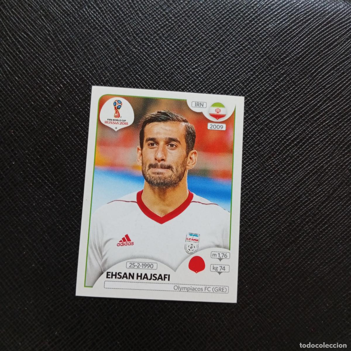 Cromos de f&uacute;tbol: 181 EHSAN HAJSAFI IRAN PANINI MUNDIAL RUSIA 2018 CROMO FUTBOL 18 - SIN PEGAR - CJ2 ....