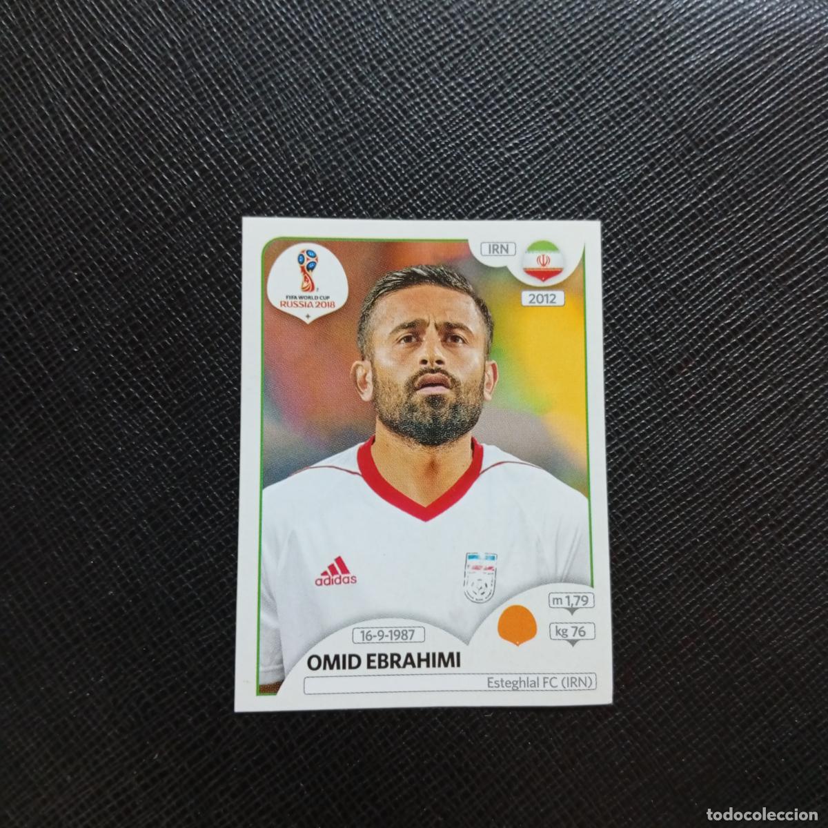 Cromos de f&uacute;tbol: 182 OMID EBRAHIMI IRAN PANINI MUNDIAL RUSIA 2018 CROMO FUTBOL 18 - SIN PEGAR - CJ2 ..