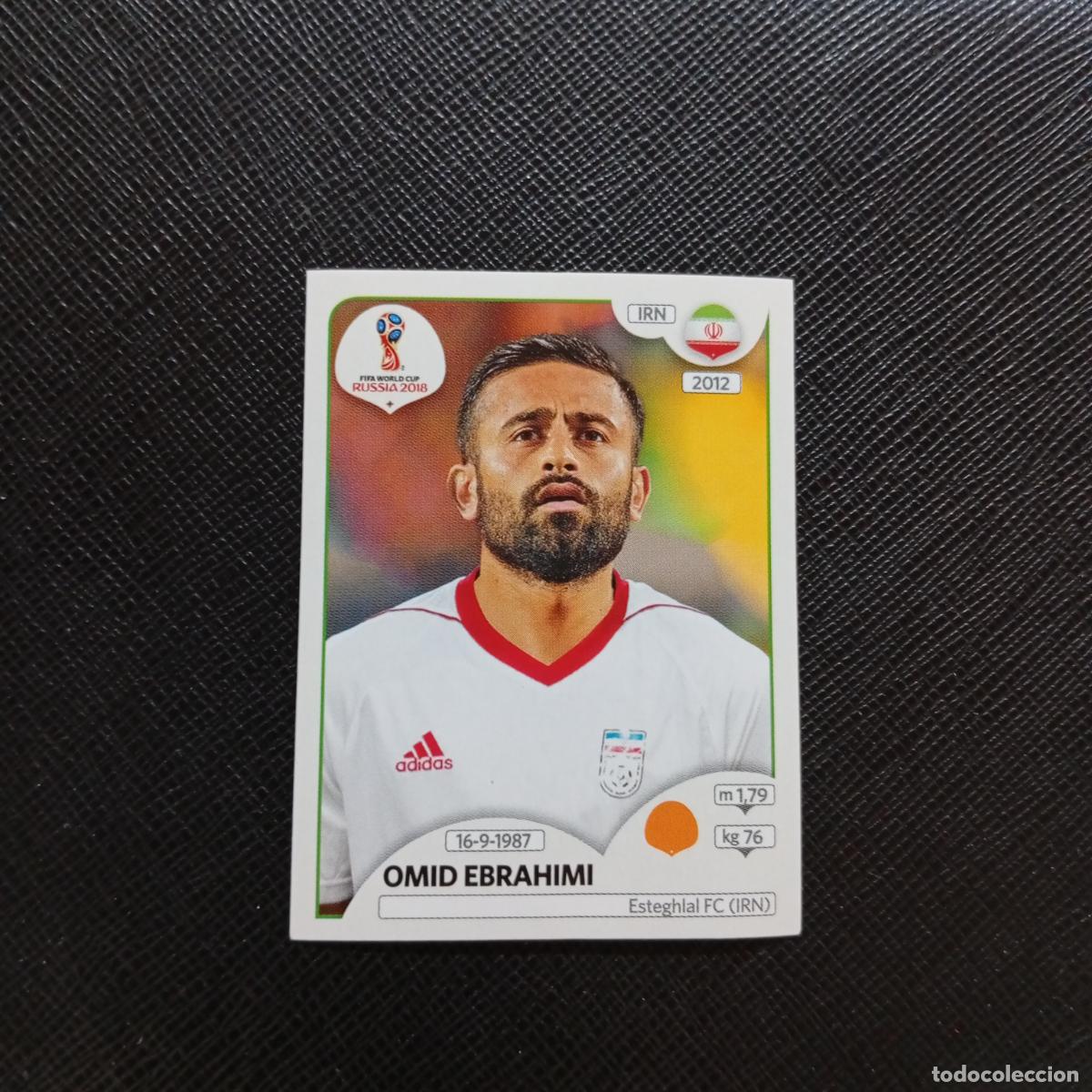 Cromos de f&uacute;tbol: 182 OMID EBRAHIMI IRAN PANINI MUNDIAL RUSIA 2018 CROMO FUTBOL 18 - SIN PEGAR - CJ2 ...