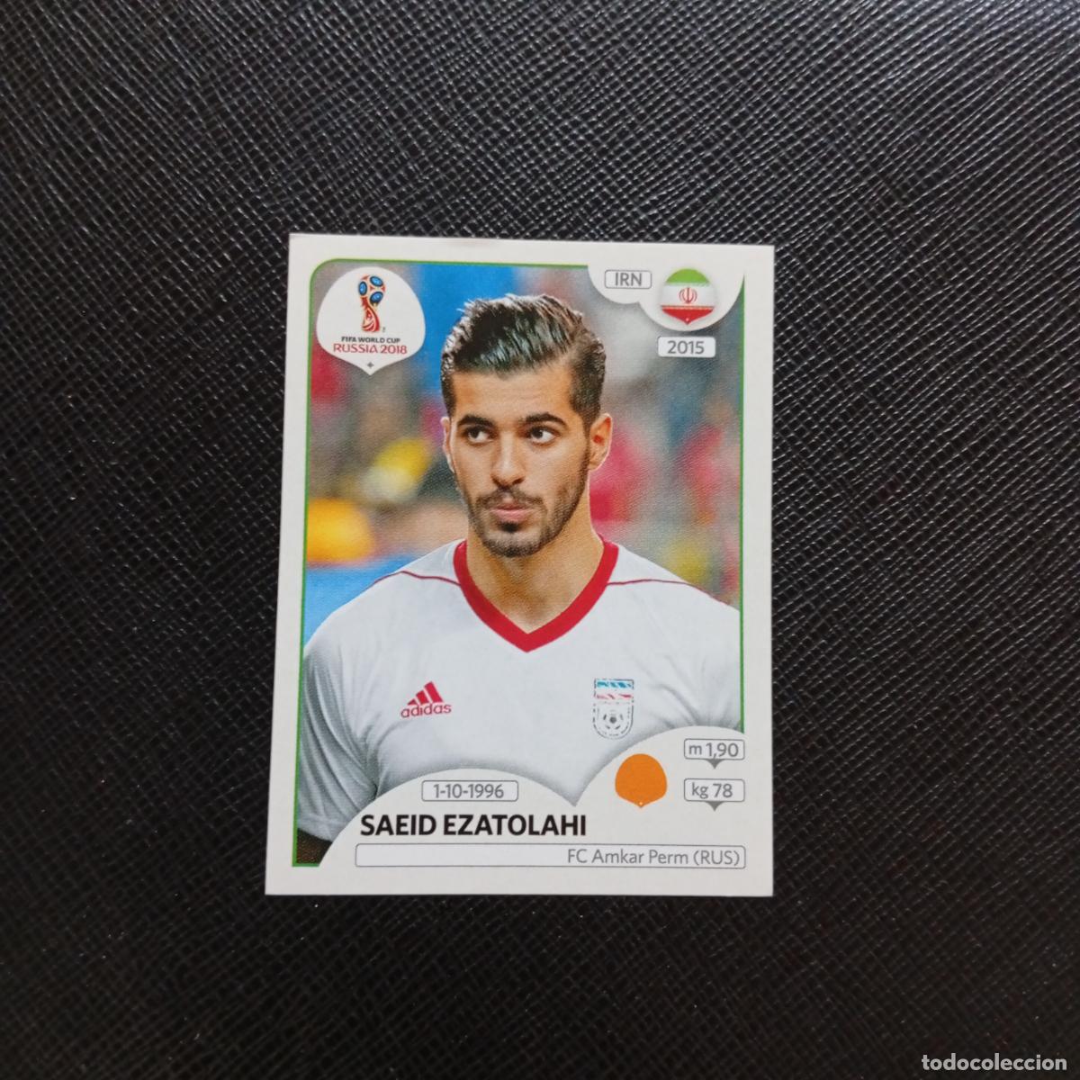 Cromos de f&uacute;tbol: 183 SAEID EZATOLAHI IRAN PANINI MUNDIAL RUSIA 2018 CROMO FUTBOL 18 - SIN PEGAR - CJ2