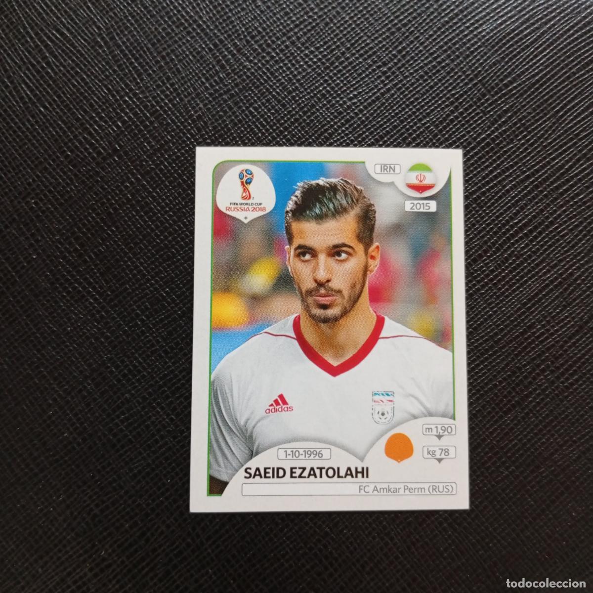 Cromos de f&uacute;tbol: 183 SAEID EZATOLAHI IRAN PANINI MUNDIAL RUSIA 2018 CROMO FUTBOL 18 - SIN PEGAR - CJ2