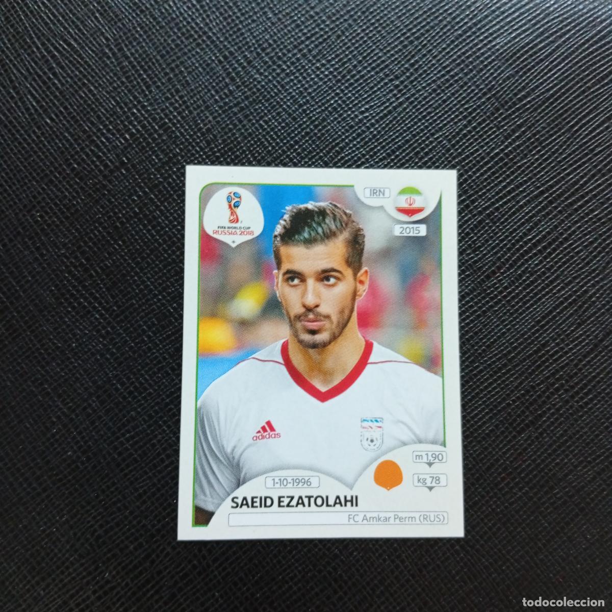 Cromos de f&uacute;tbol: 183 SAEID EZATOLAHI IRAN PANINI MUNDIAL RUSIA 2018 CROMO FUTBOL 18 - SIN PEGAR - CJ2 .