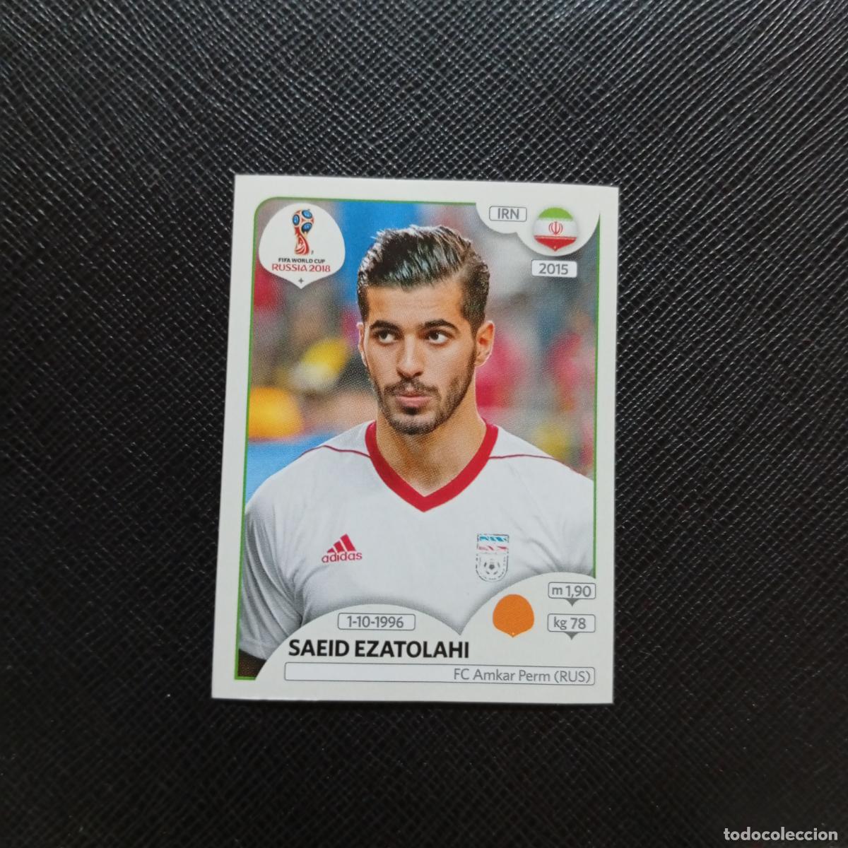 Cromos de f&uacute;tbol: 183 SAEID EZATOLAHI IRAN PANINI MUNDIAL RUSIA 2018 CROMO FUTBOL 18 - SIN PEGAR - CJ2 ...