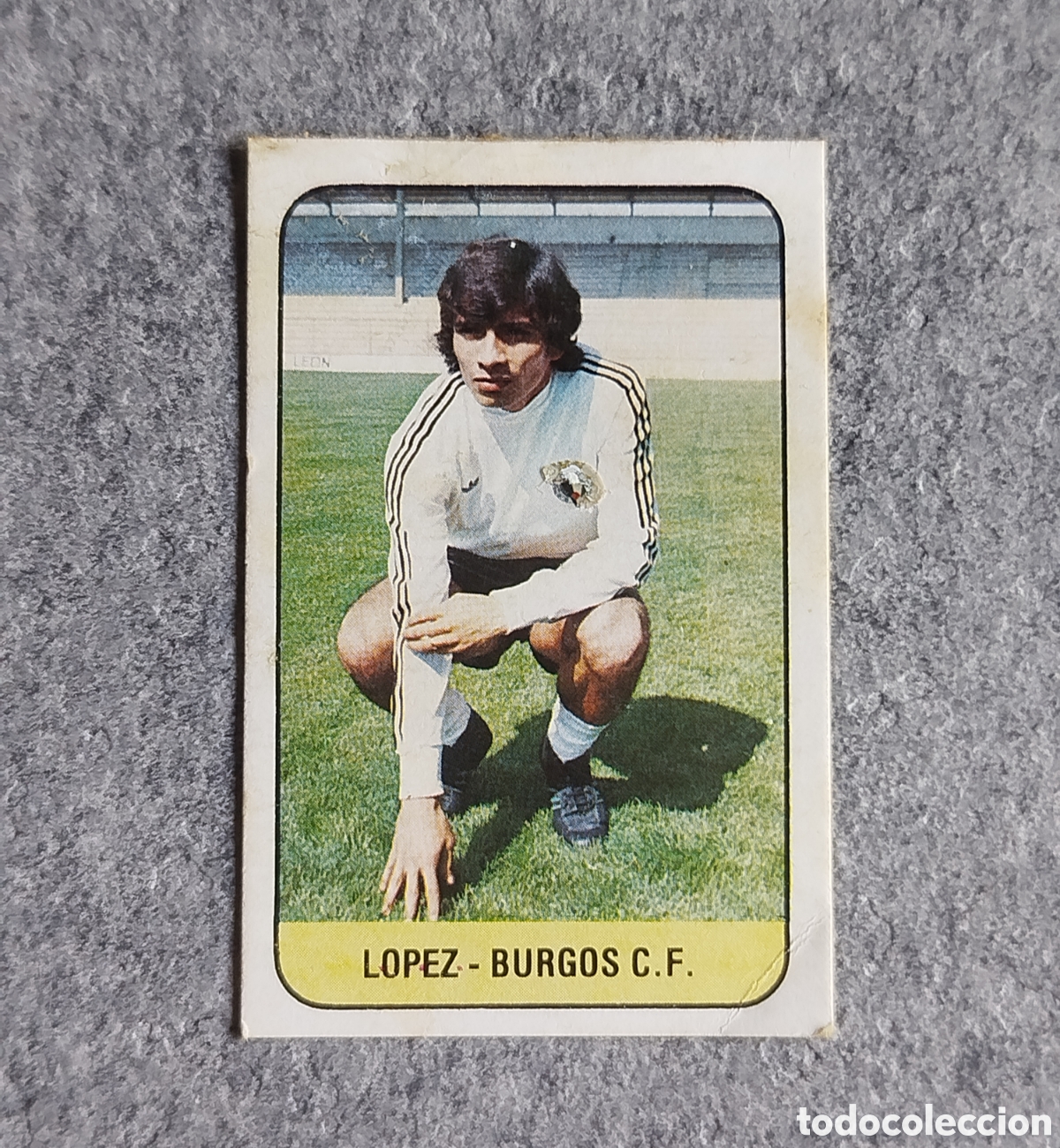 Figurine di Calcio: COLOCA LOPEZ BURGOS 78 79 1978 1979 EDICIONES ESTE DESPEGADO CROMO