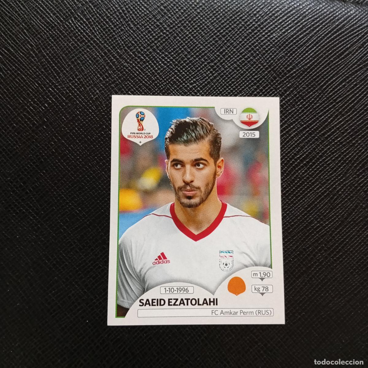 Cromos de f&uacute;tbol: 183 SAEID EZATOLAHI IRAN PANINI MUNDIAL RUSIA 2018 CROMO FUTBOL 18 - SIN PEGAR - CJ2 ....