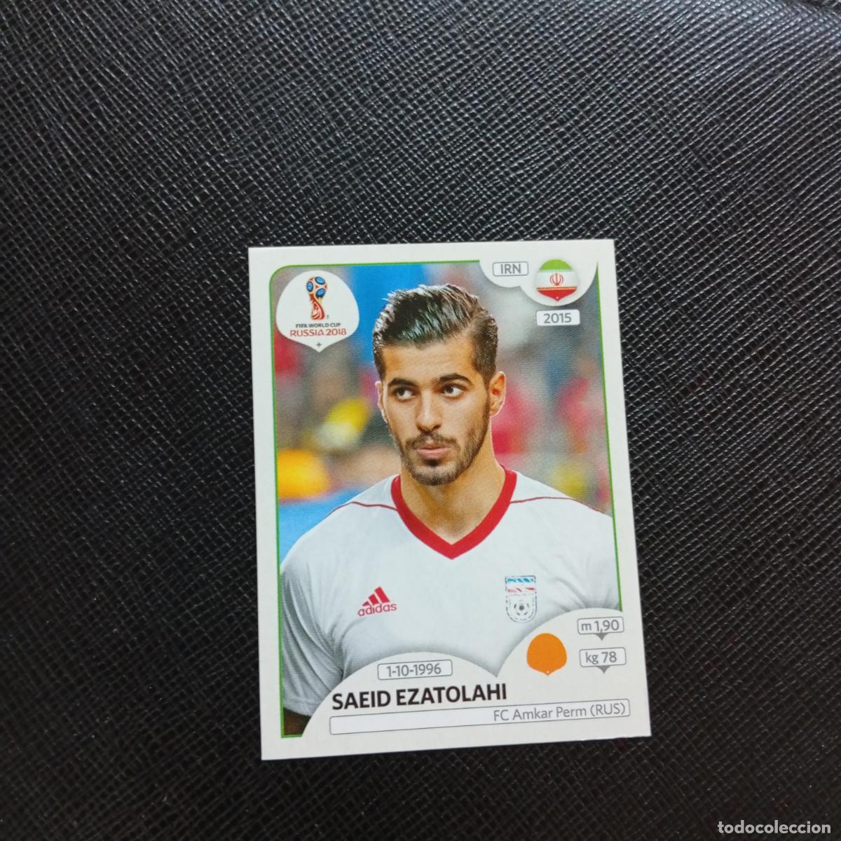 Cromos de f&uacute;tbol: 183 SAEID EZATOLAHI IRAN PANINI MUNDIAL RUSIA 2018 CROMO FUTBOL 18 - SIN PEGAR - CJ2 ....