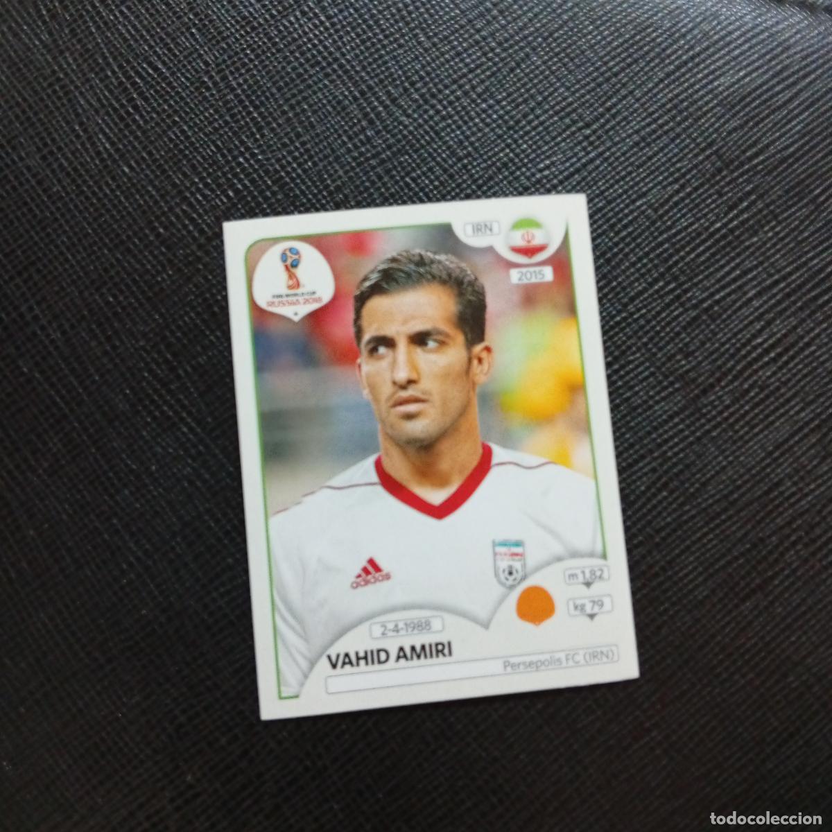 Cromos de f&uacute;tbol: 184 VAHID AMIRI IRAN PANINI MUNDIAL RUSIA 2018 CROMO FUTBOL 18 - SIN PEGAR - CJ2