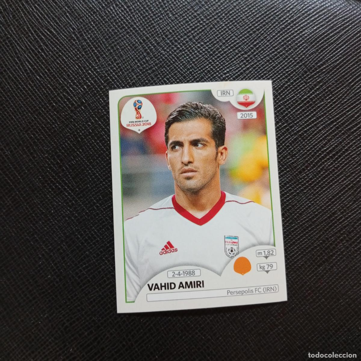 Cromos de f&uacute;tbol: 184 VAHID AMIRI IRAN PANINI MUNDIAL RUSIA 2018 CROMO FUTBOL 18 - SIN PEGAR - CJ2
