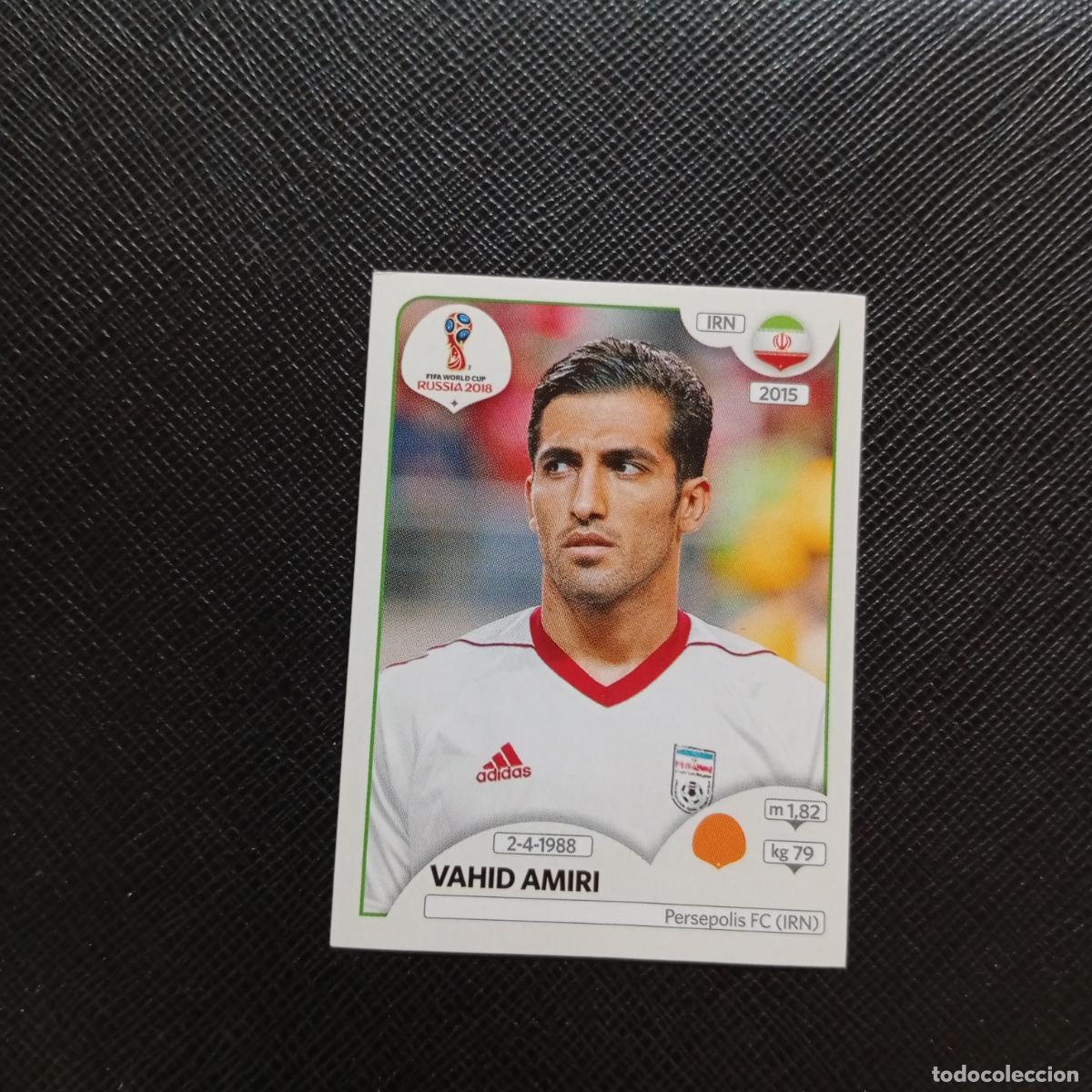 Cromos de f&uacute;tbol: 184 VAHID AMIRI IRAN PANINI MUNDIAL RUSIA 2018 CROMO FUTBOL 18 - SIN PEGAR - CJ2 .