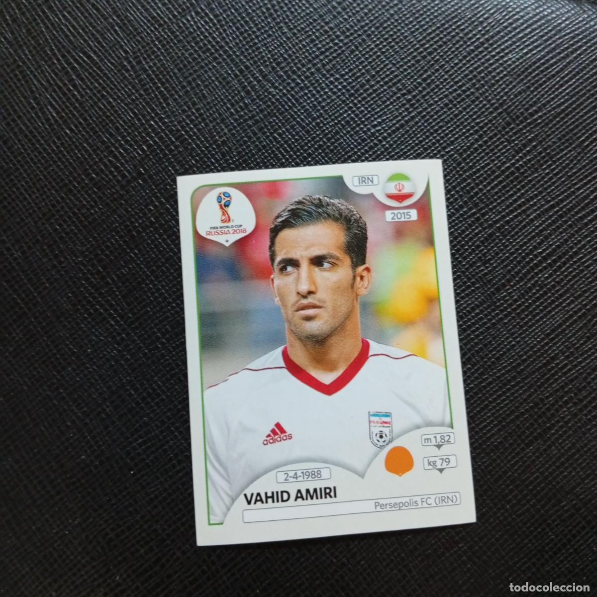 Cromos de f&uacute;tbol: 184 VAHID AMIRI IRAN PANINI MUNDIAL RUSIA 2018 CROMO FUTBOL 18 - SIN PEGAR - CJ2 ..