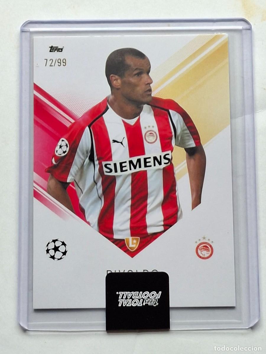 Cromos de f&uacute;tbol: Numerada 72/99 Legend #1539 RIVALDO (Olympiacos) - TOPPS Total Football 2025-26 TopLoader