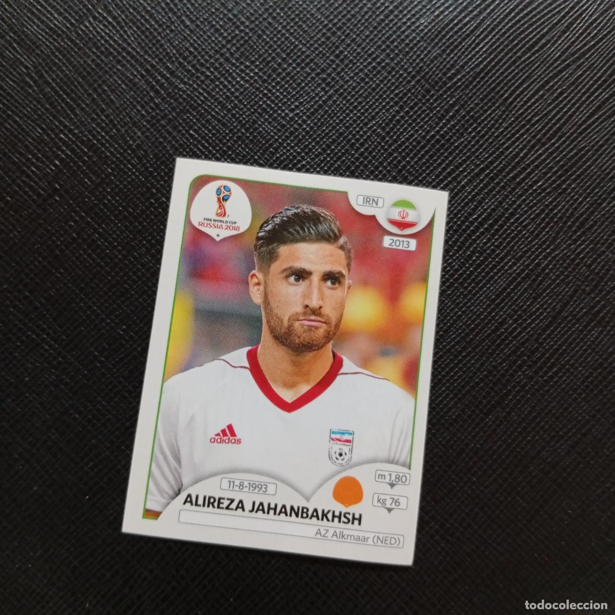 Cromos de f&uacute;tbol: 185 ALIREZA JAHANBAKHSH IRAN PANINI MUNDIAL RUSIA 2018 CROMO FUTBOL 18 - SIN PEGAR - CJ2 .