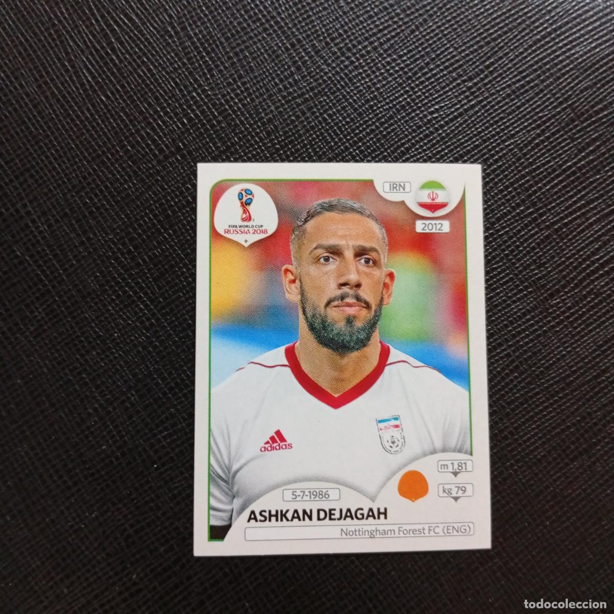 Cromos de f&uacute;tbol: 186 ASHKAN DEJAGAH IRAN PANINI MUNDIAL RUSIA 2018 CROMO FUTBOL 18 - SIN PEGAR - CJ2 ...