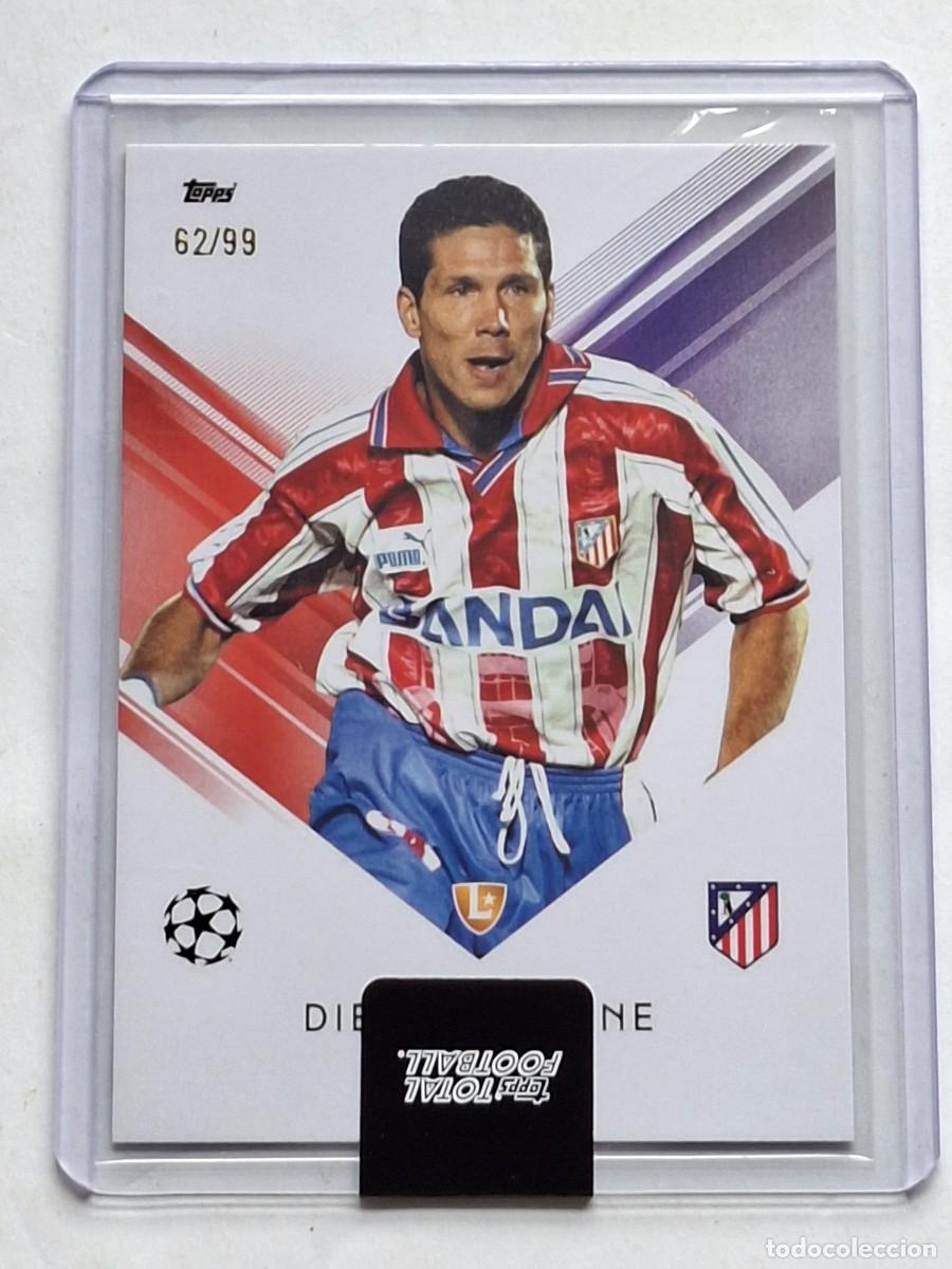 Cromos de Futebol: Numerada #/99 Legend Series 4 UCC #2033 DIEGO SIMEONE (Atl&eacute;tico Madrid) TOPPS Total Football 2025-26