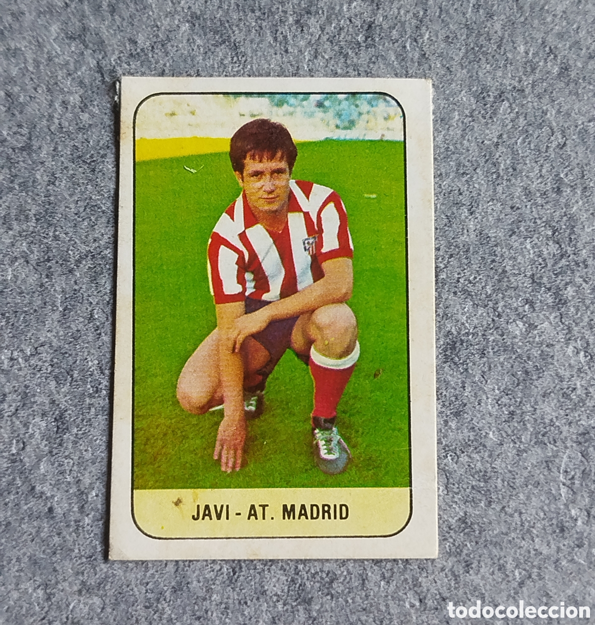 Figurine di Calcio: JAVI ULTIMOS FICHAJES N&deg; 27 EDICIONES ESTE 78 79 1978 1979 CROMO DESPEGADO FICHAJE ATL&Eacute;TICO MADRID