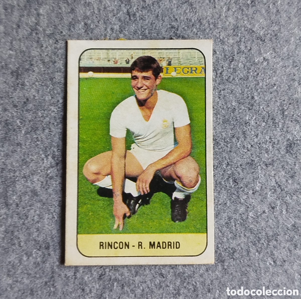Figurine di Calcio: RINC&Oacute;N ULTIMOS FICHAJES N&deg; 26 EDICIONES ESTE 78 79 1978 1979 CROMO DESPEGADO FICHAJE REAL MADRID