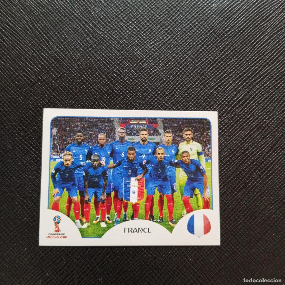Cromos de f&uacute;tbol: 193 MBAPPE ALINEACION FRANCIA PANINI MUNDIAL RUSIA 2018 CROMO FUTBOL 18 - SIN PEGAR - CJ2
