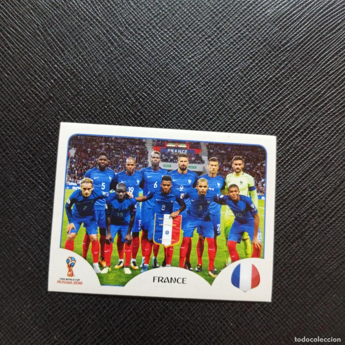 Cromos de f&uacute;tbol: 193 MBAPPE ALINEACION FRANCIA PANINI MUNDIAL RUSIA 2018 CROMO FUTBOL 18 - SIN PEGAR - CJ2