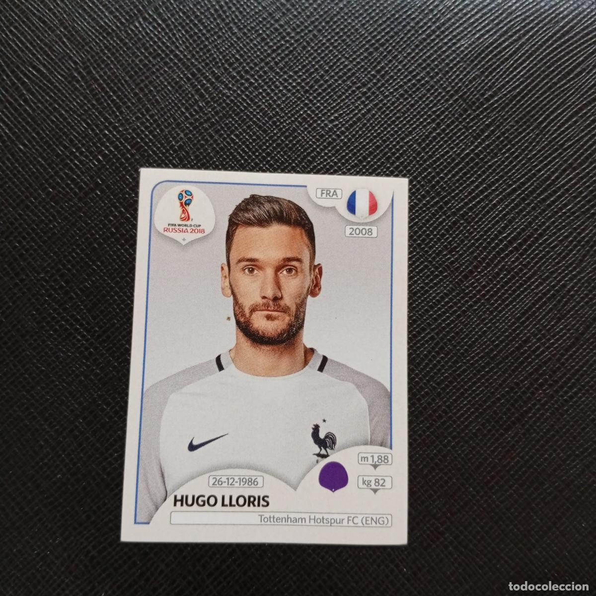 Football Stickers: 194 HUGO LLORIS FRANCIA PANINI MUNDIAL RUSIA 2018 CROMO FUTBOL 18 - SIN PEGAR - CJ2