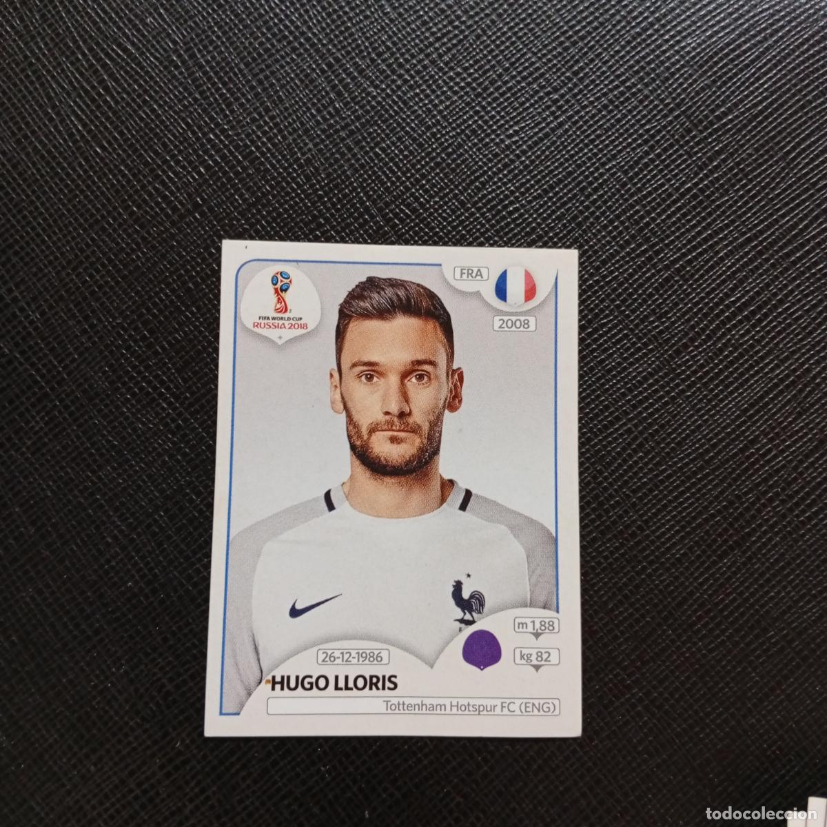 Football Stickers: 194 HUGO LLORIS FRANCIA PANINI MUNDIAL RUSIA 2018 CROMO FUTBOL 18 - SIN PEGAR - CJ2 .