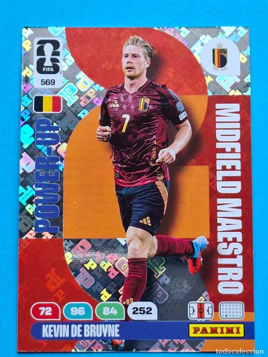 Football Stickers: Midfield Maestro #569 KEVIN DE BRUYNE (Belgium) - PANINI Adrenalyn XL FIFA World CUP 2026