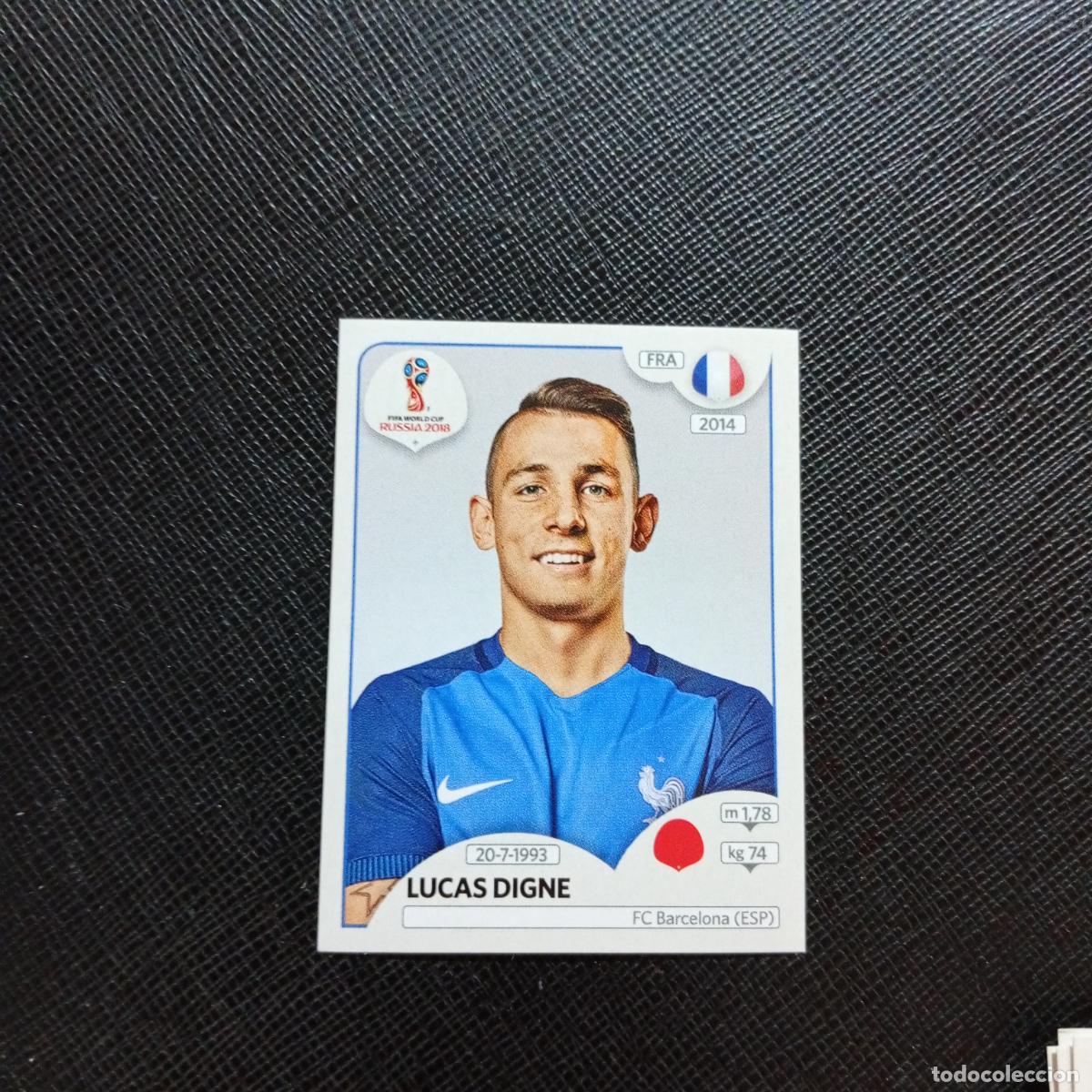 Cromos de f&uacute;tbol: 196 LUCAS DIGNE FRANCIA PANINI MUNDIAL RUSIA 2018 CROMO FUTBOL 18 - SIN PEGAR - CJ2 ..