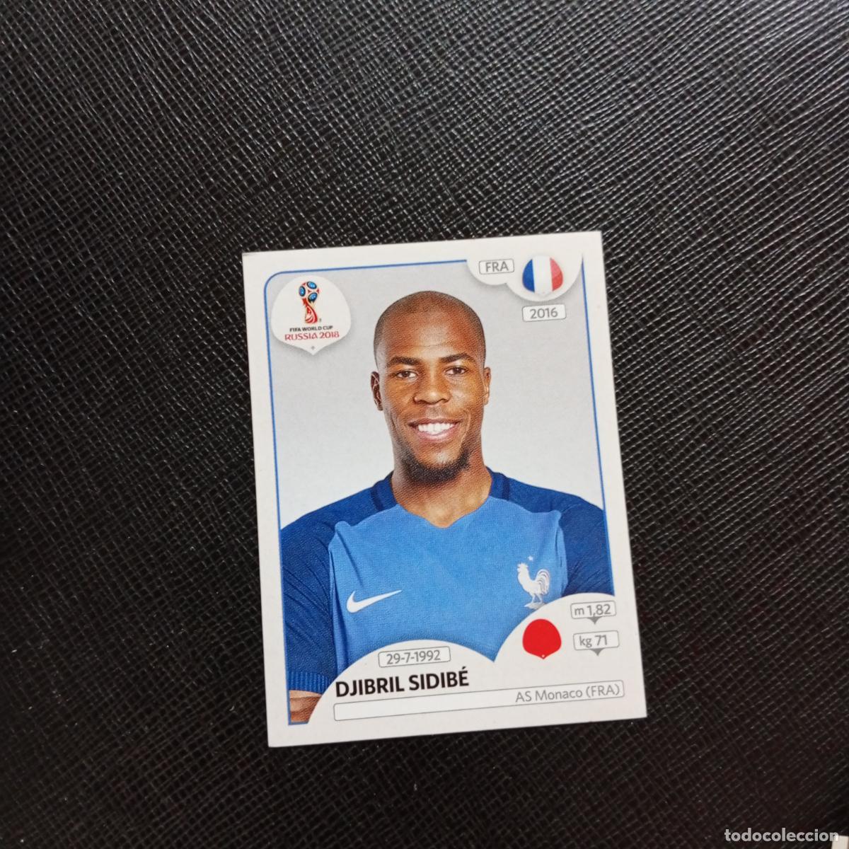 Cromos de f&uacute;tbol: 197 DJIBRIL SIDIBE FRANCIA PANINI MUNDIAL RUSIA 2018 CROMO FUTBOL 18 - SIN PEGAR - CJ2