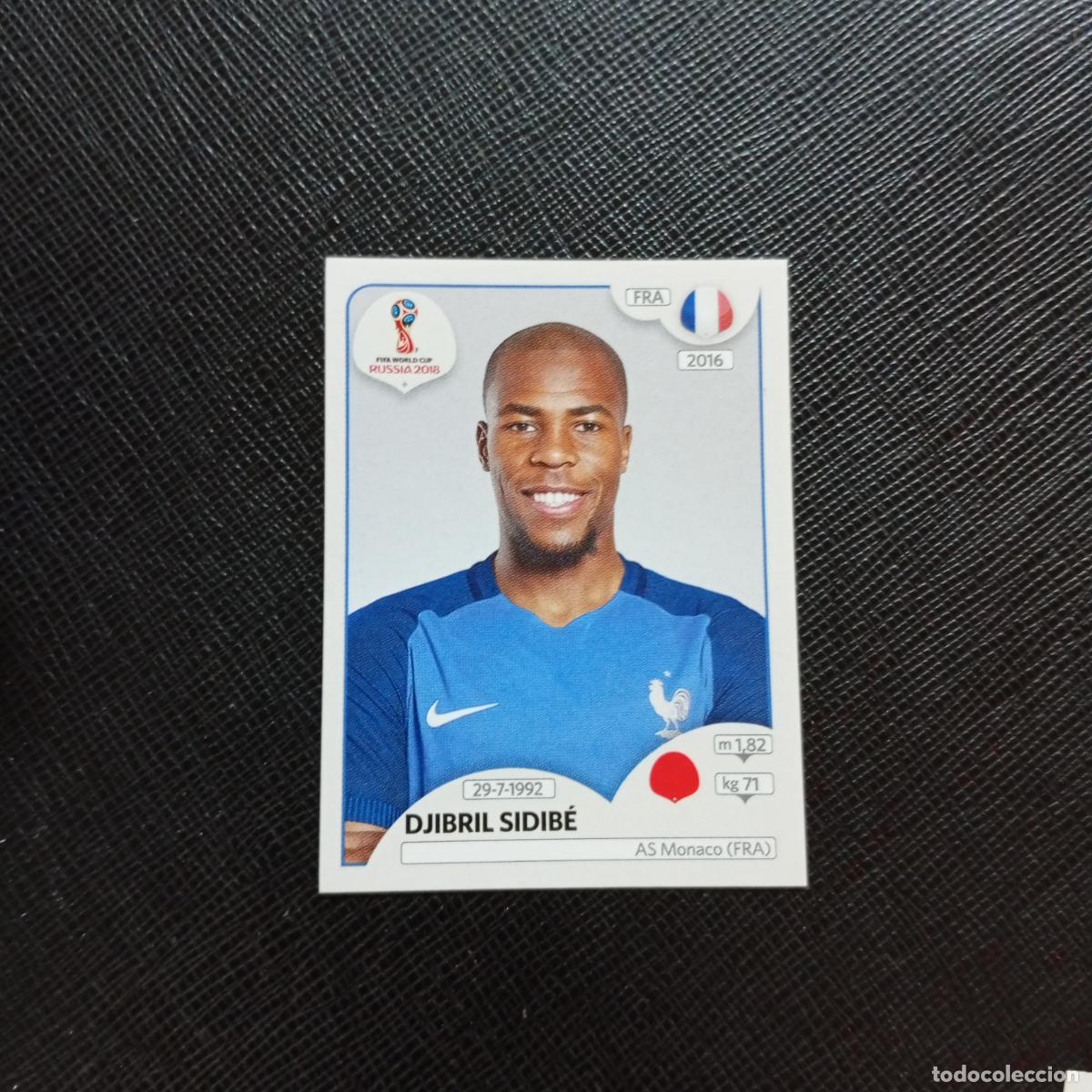 Cromos de f&uacute;tbol: 197 DJIBRIL SIDIBE FRANCIA PANINI MUNDIAL RUSIA 2018 CROMO FUTBOL 18 - SIN PEGAR - CJ2 ..