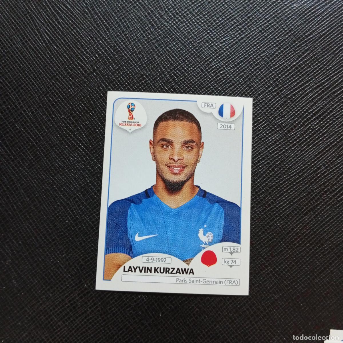 Cromos de f&uacute;tbol: 199 LAYVIN KURZAWA FRANCIA PANINI MUNDIAL RUSIA 2018 CROMO FUTBOL 18 - SIN PEGAR - CJ2
