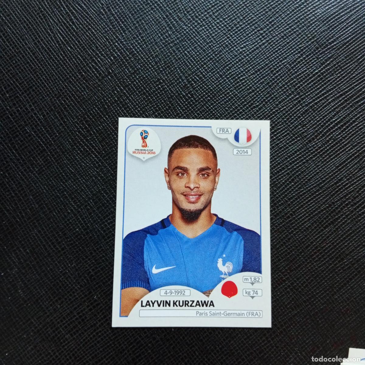 Cromos de f&uacute;tbol: 199 LAYVIN KURZAWA FRANCIA PANINI MUNDIAL RUSIA 2018 CROMO FUTBOL 18 - SIN PEGAR - CJ2