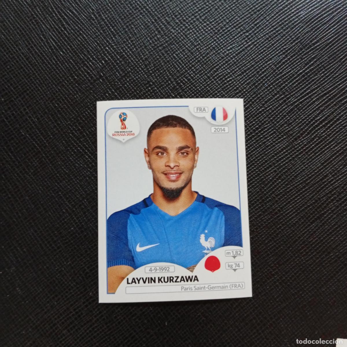Cromos de f&uacute;tbol: 199 LAYVIN KURZAWA FRANCIA PANINI MUNDIAL RUSIA 2018 CROMO FUTBOL 18 - SIN PEGAR - CJ2 .