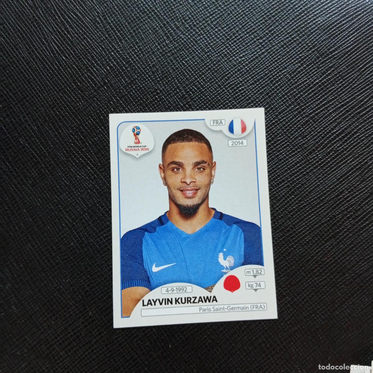 Cromos de f&uacute;tbol: 199 LAYVIN KURZAWA FRANCIA PANINI MUNDIAL RUSIA 2018 CROMO FUTBOL 18 - SIN PEGAR - CJ2 .