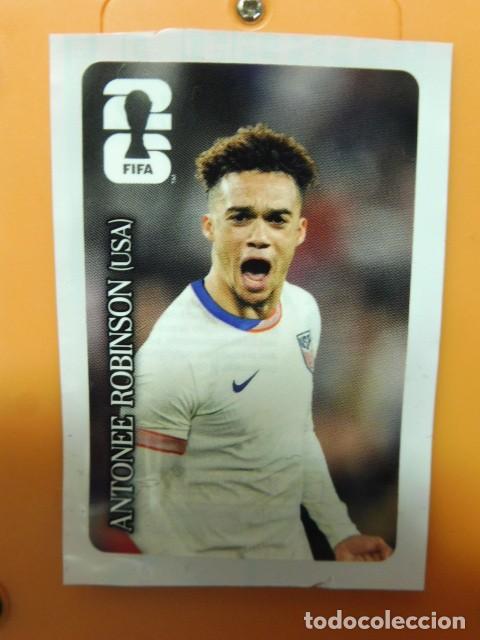 Cromos de Futebol: 1 CROMO ANTONEE ROBINSON ESTADOS UNIDOS COCA COLA COCACOLA ⚽ PANINI FIFA MUNDIAL WORLD CUP 2026