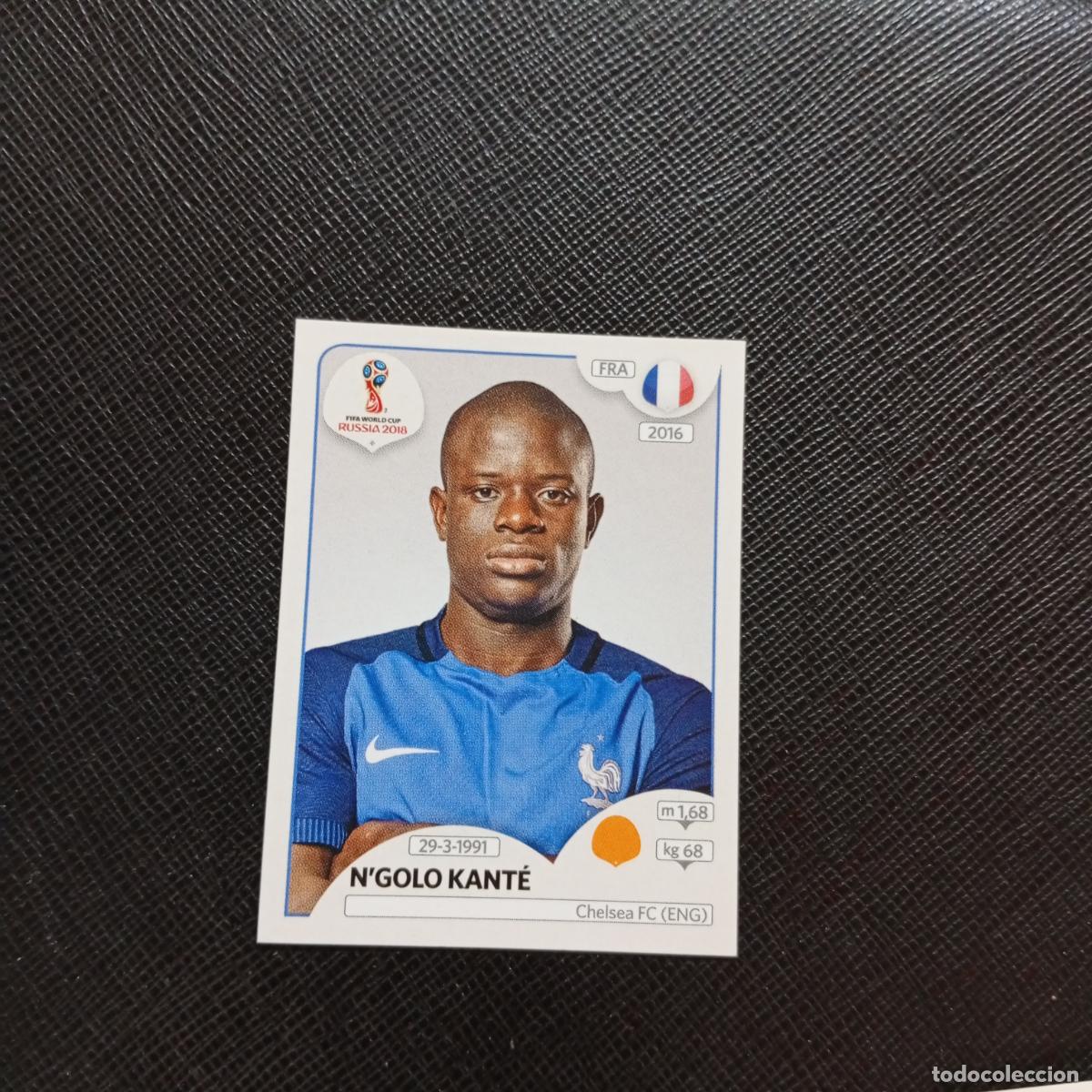 Cromos de f&uacute;tbol: 202 KANTE FRANCIA PANINI MUNDIAL RUSIA 2018 CROMO FUTBOL 18 - SIN PEGAR - CJ2 ..