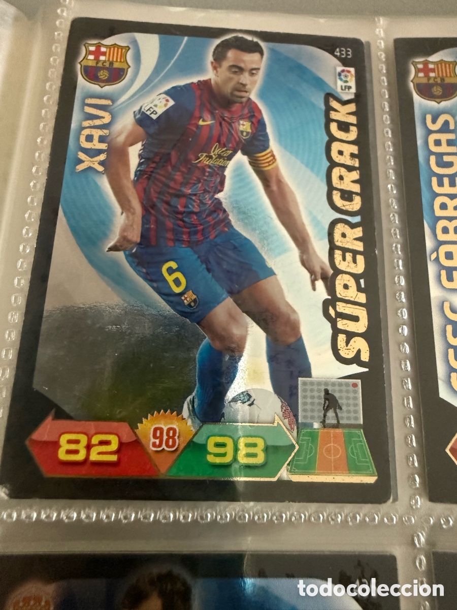 Cromos de Futebol: ADRENALYN XL. 2011-12. XAVI. SUPER CRACK