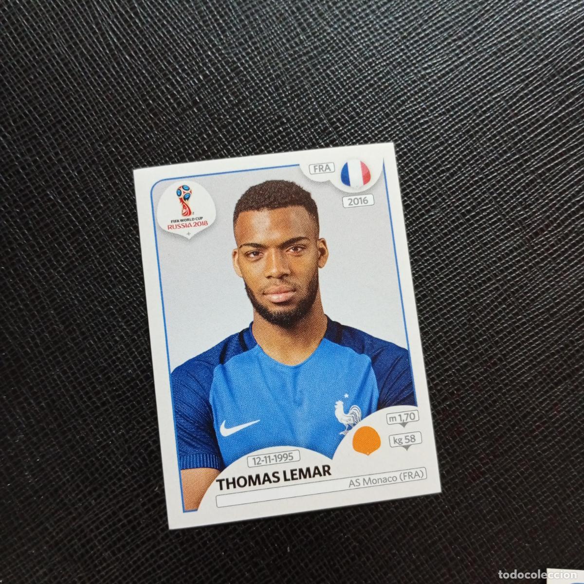 Fu&szlig;ball-Sticker: 203 THOMAS LEMAR FRANCIA PANINI MUNDIAL RUSIA 2018 CROMO FUTBOL 18 - SIN PEGAR - CJ2 ..