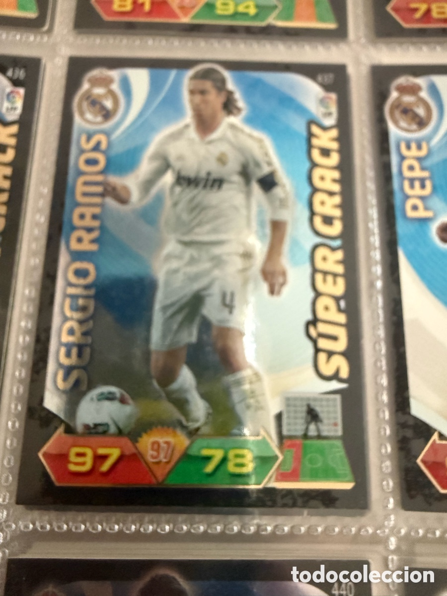 Cromos de f&uacute;tbol: ADRENALYN XL. 2011-12. SERGIO RAMOS. SUPER CRACK