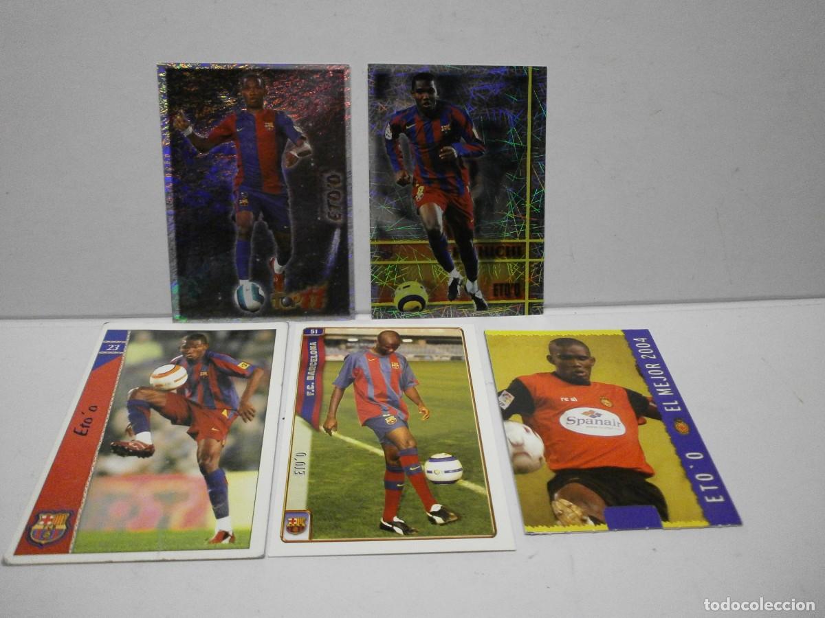 Cromos de f&uacute;tbol: lote de cromos eto,o 2004 05 06 07