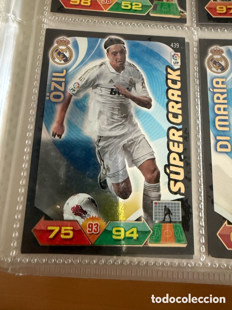 Cromos de f&uacute;tbol: ADRENALYN XL. 2011-12. OZIL. SUPER CRACK