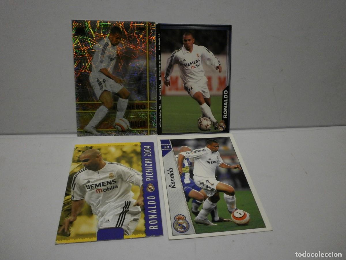 Football Stickers: lote de cromos ronaldo luis nazario 2004 05 06 07