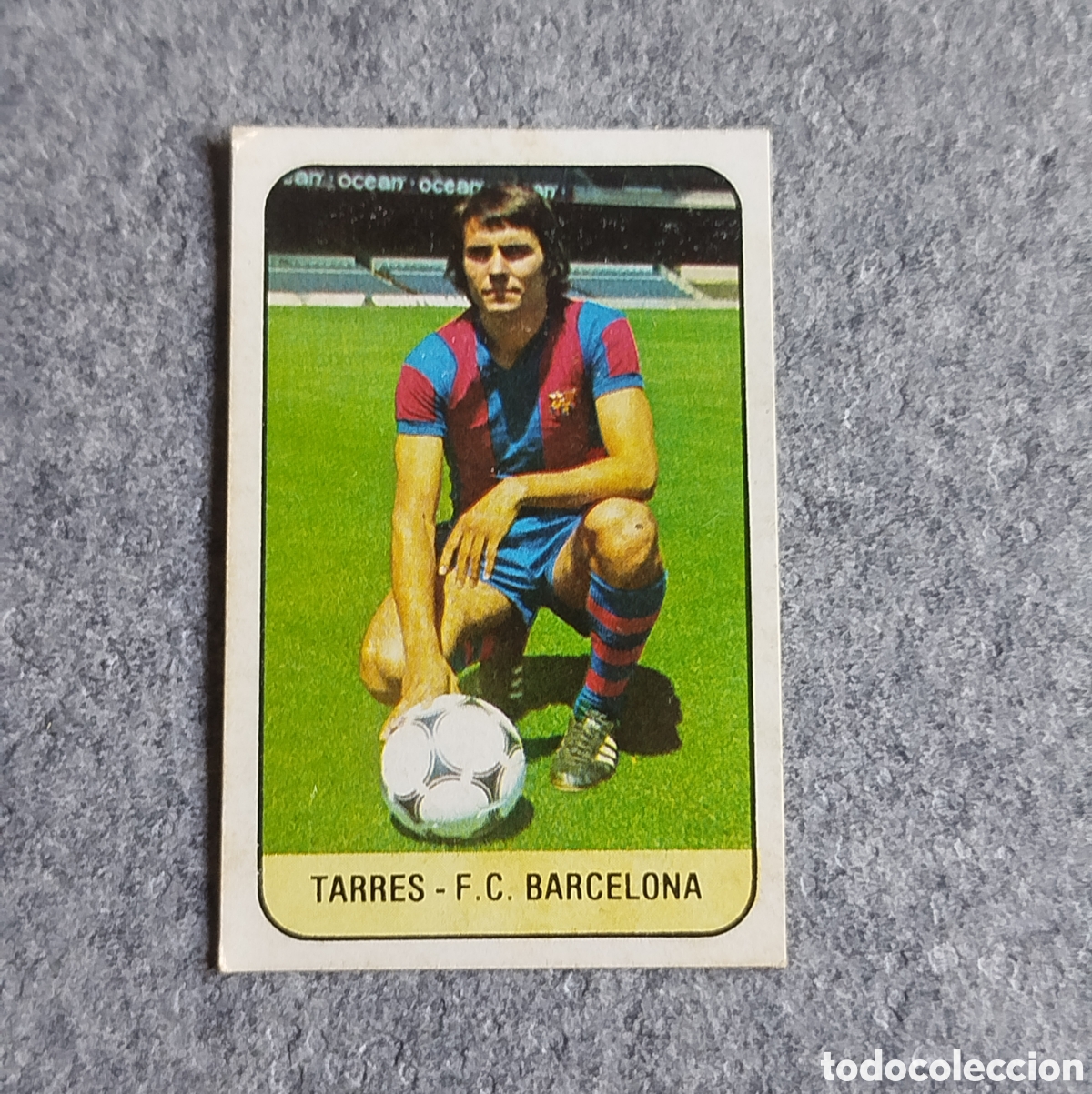 Cromos de f&uacute;tbol: TARRES ULTIMOS FICHAJES N&deg; 11 BARCELONA EDICIONES ESTE 78 79 1978 1979 CROMO DESPEGADO FICHAJE