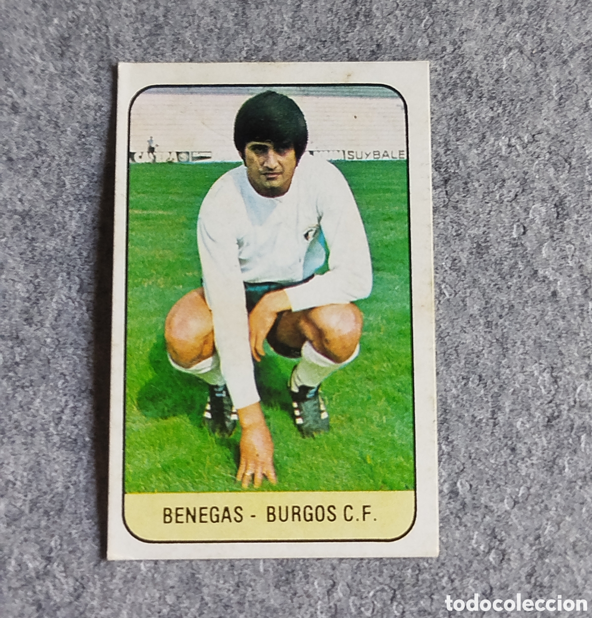 Cromos de f&uacute;tbol: BENEGAS ULTIMOS FICHAJES N&deg; 9 BURGOS EDICIONES ESTE 78 79 1978 1979 CROMO DESPEGADO FICHAJE