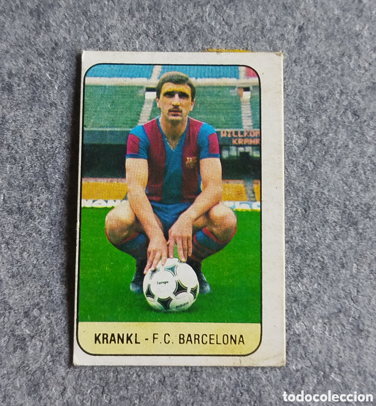 Cromos de f&uacute;tbol: KRANKL ULTIMOS FICHAJES N&deg; 10 BARCELONA EDICIONES ESTE 78 79 1978 1979 CROMO DESPEGADO FICHAJE