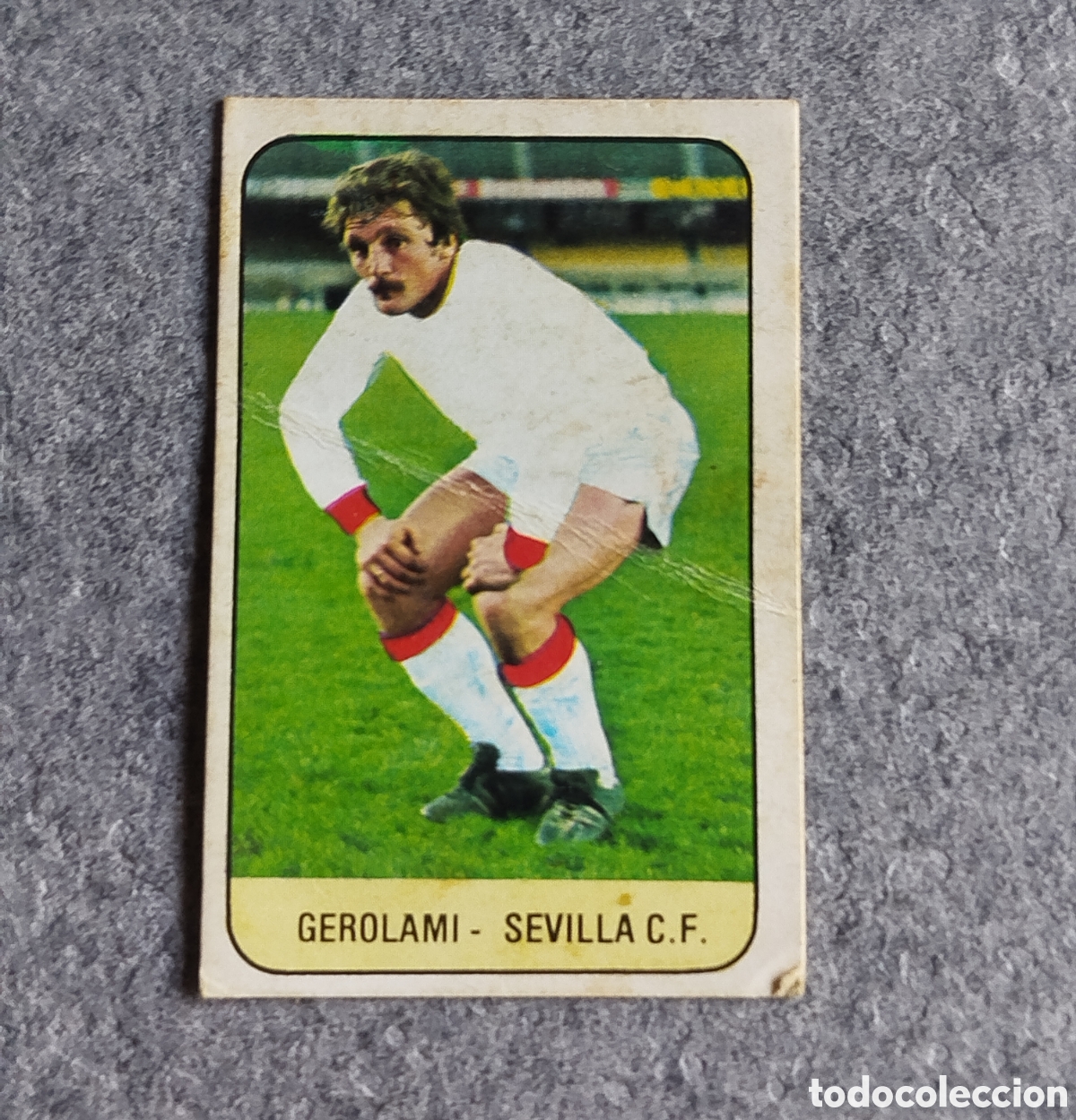Figurine di Calcio: GEROLAMI ULTIMOS FICHAJES N&deg; 2 SEVILLA EDICIONES ESTE 78 79 1978 1979 CROMO DESPEGADO FICHAJE