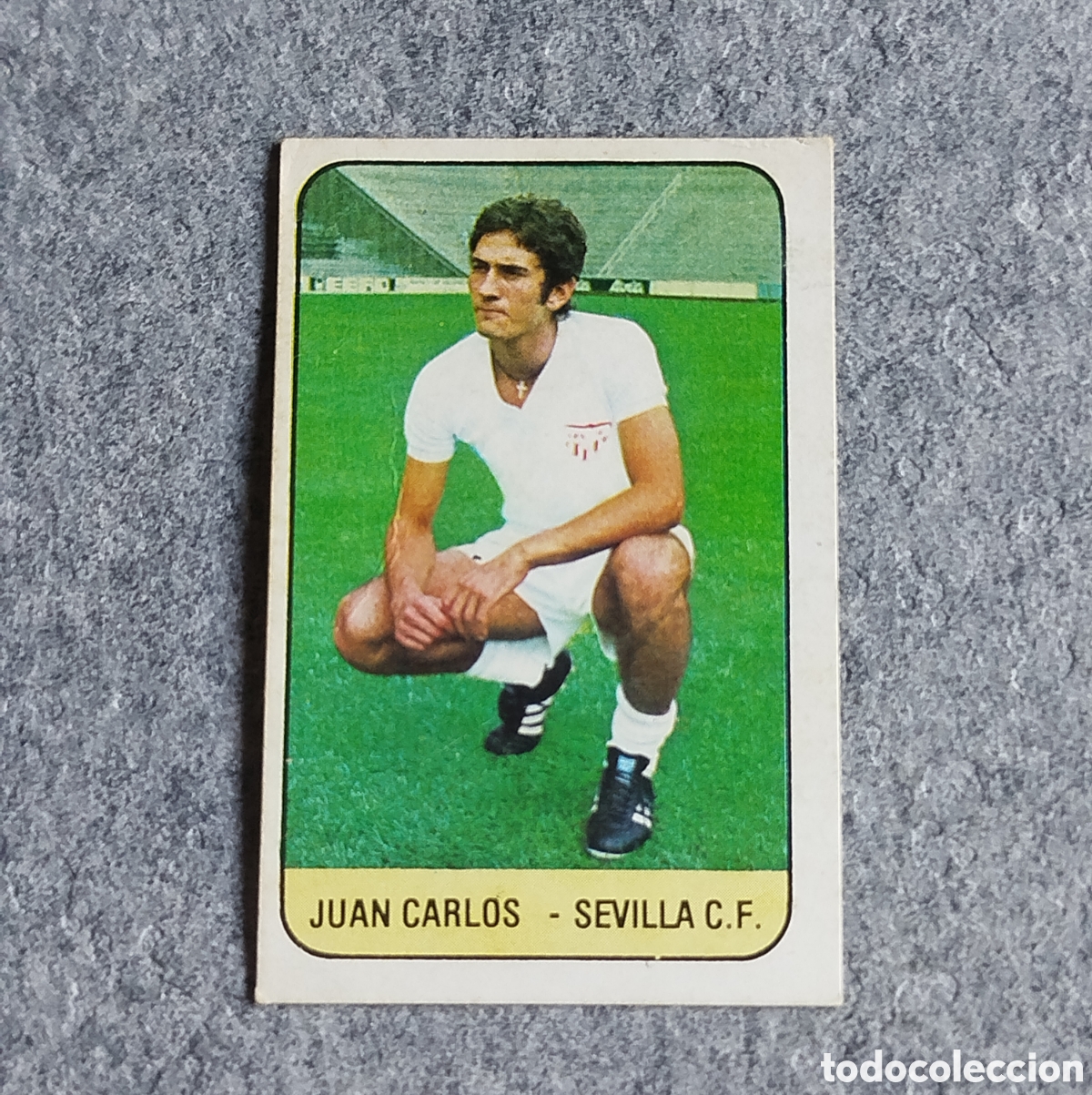 Football Stickers: JUAN CARLOS ULTIMOS FICHAJES N&deg; 1 SEVILLA EDICIONES ESTE 78 79 1978 1979 CROMO DESPEGADO FICHAJE